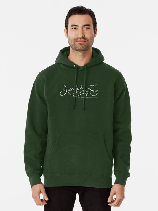 Jeremy Bearimy in white (with notation) Pullover Hoodie