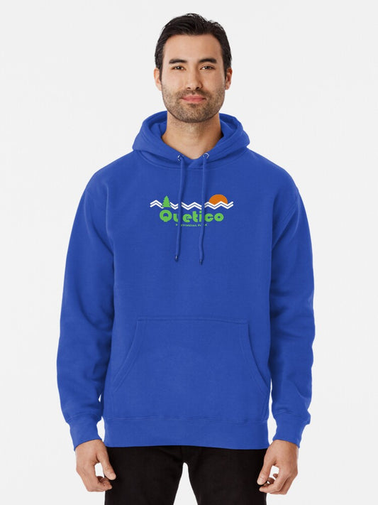 Quetico Provincial Park Retro Pullover Hoodie