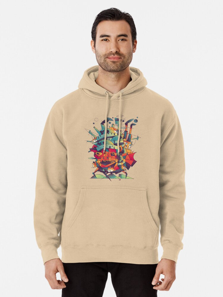 Moving Castle Pullover Hoodie
