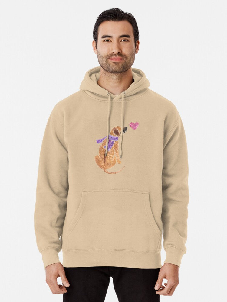 Watercolour Rhodesian Ridgeback Pullover Hoodie