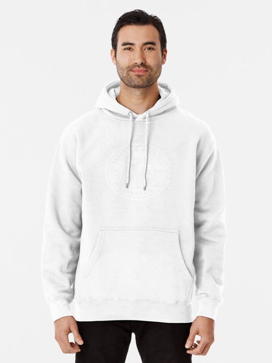 Redefine Fitness Logo white Pullover Hoodie