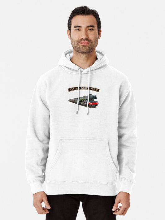The Flying Scotsman and Nameplate Pullover Hoodie