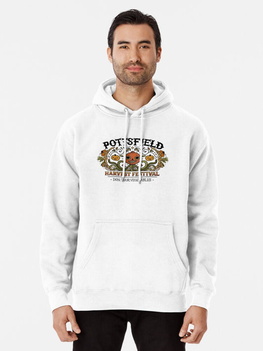 pottsfield harvest festival Don your vegetables Pullover Hoodie