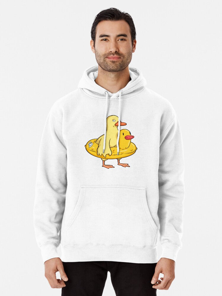 double duck Pullover Hoodie