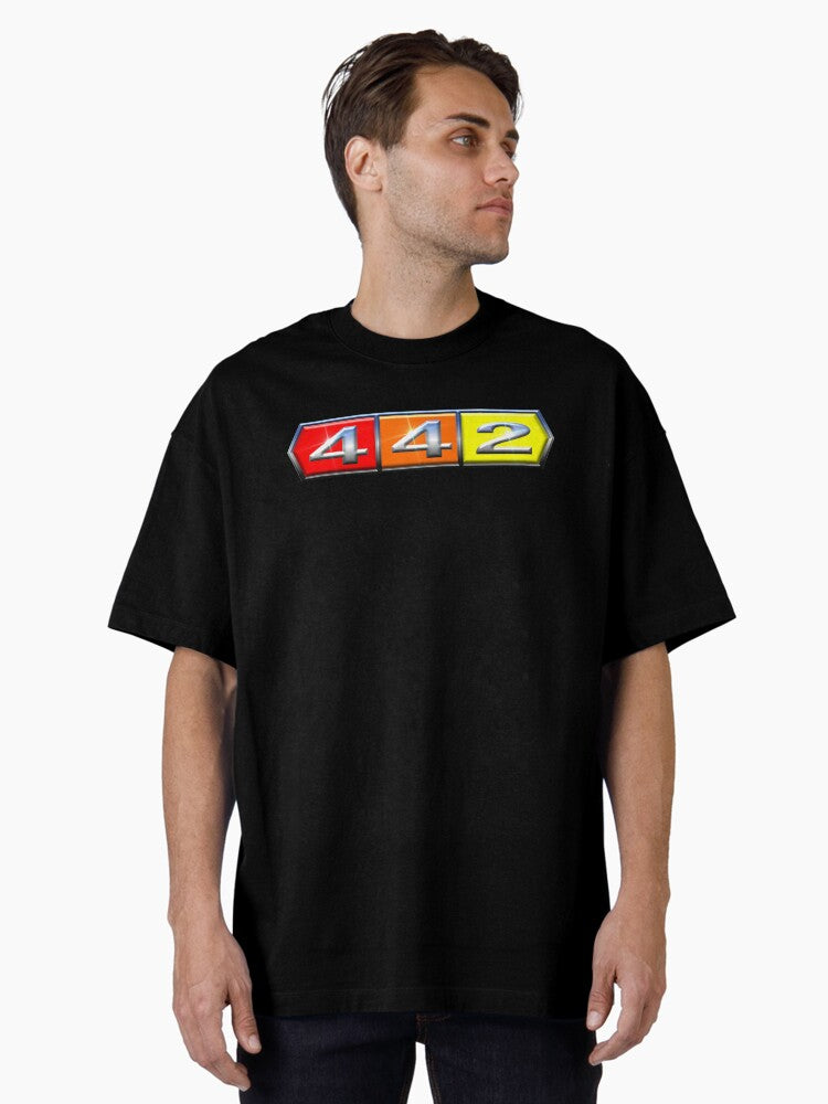 442 Chrome Oversized T-Shirt T-Shirt | Premium Graphic | Top Pick For Fans