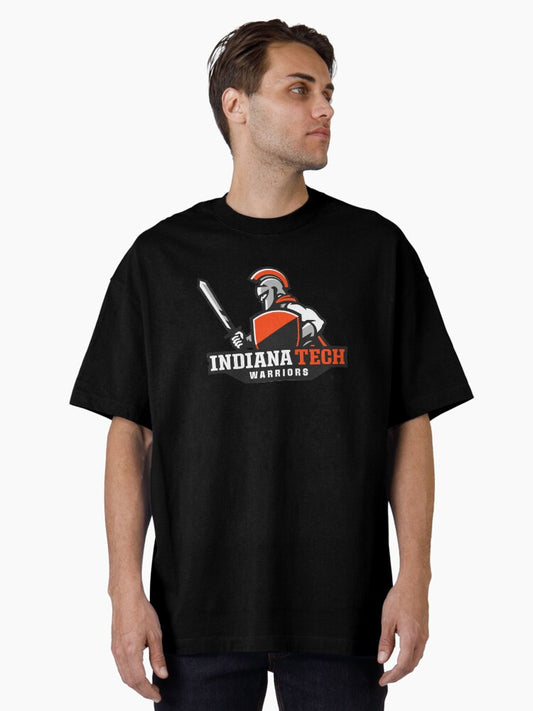 Warriors Indiana Tech Oversized T-shirt | Premium Basketball Jersey | Fan Edition Apparel