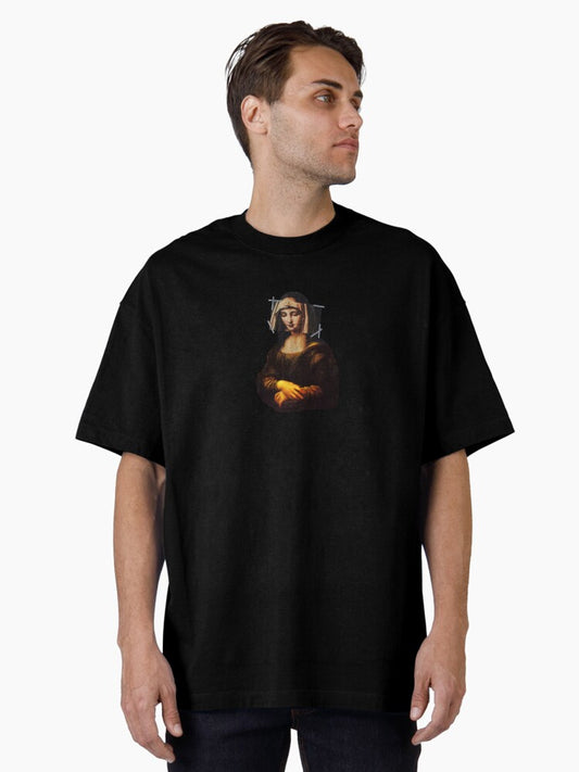 Monalisa cry hypebeast 37 Oversized T-Shirt T-Shirt | Aesthetic Graphic | Perfect For Daily Wear