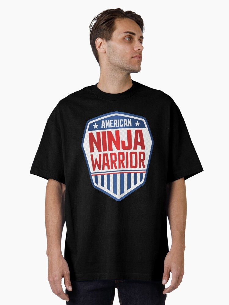 American Ninja Warrior Kids Camo Oversized T-shirt | Premium Basketball Jersey | Fan Edition Apparel