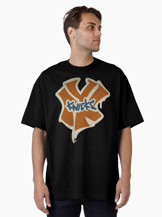 Art - New York Knicks Oversized T-shirt | Trendy Graphic Tee | Casual Unisex T-shirt