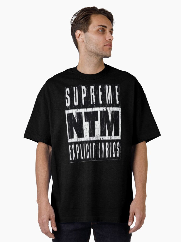 Supreme Ntm Classique Oversized T-Shirt T-Shirt | Aesthetic Graphic | Perfect For Daily Wear