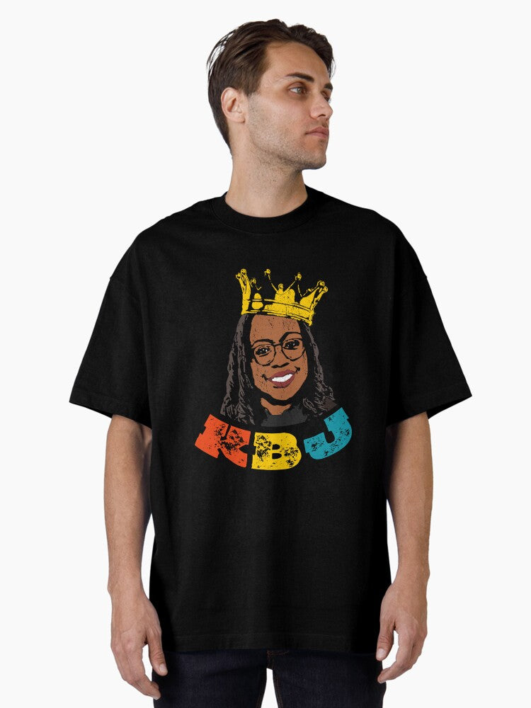 Ketanji Brown Jackson SCOTUS Supreme Court KBJ Oversized T-Shirt T-Shirt | Aesthetic Graphic | Must-Have Style