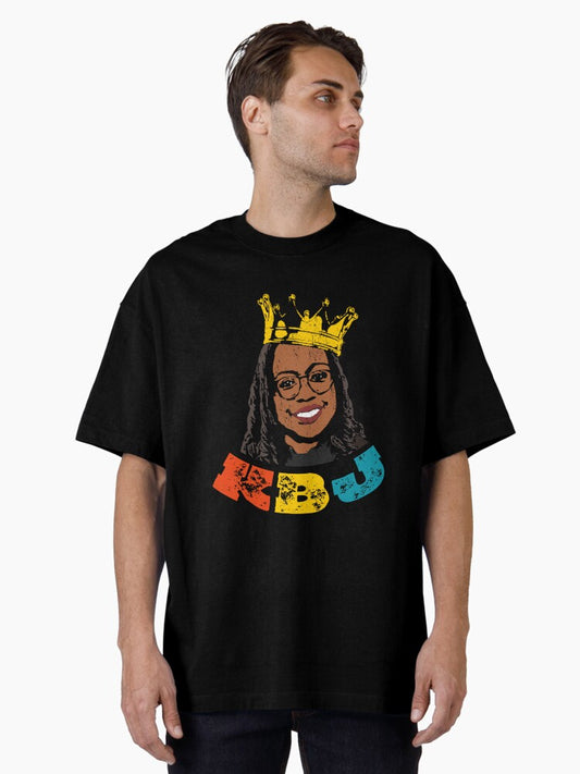 Ketanji Brown Jackson SCOTUS Supreme Court KBJ Oversized T-Shirt T-Shirt | Aesthetic Graphic | Must-Have Style