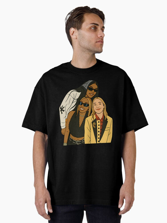 Dijonai Carrington Nalyssa Smith Paige Bueckers - Wnba Oversized T-shirt | Trendy Graphic Tee | Casual Unisex T-shirt