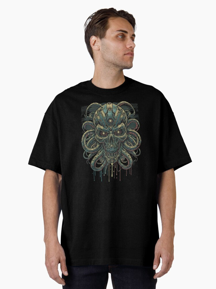 Skull Mechanical Exterminator Supreme Oversized T-Shirt T-Shirt | Streetwear Vibe | Must-Have Style