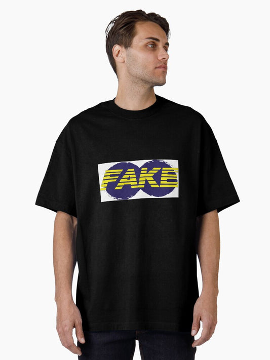 FAKE Oversized Oversized T-Shirt T-Shirt | Streetwear Vibe | Must-Have Style