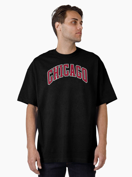 Chicago Bulls Classic Basketball Oversized T-shirt | Trendy Graphic Tee | Casual Unisex T-shirt