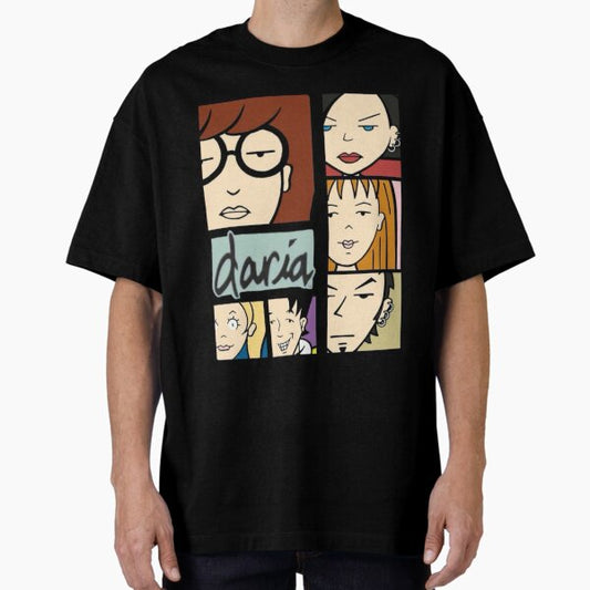 Daria MTV Oversized T-Shirt for Sale by GirlySpace13