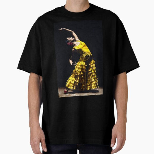 Un Momento Intenso del Flamenco Oversized T-Shirt for Sale by richardyoung