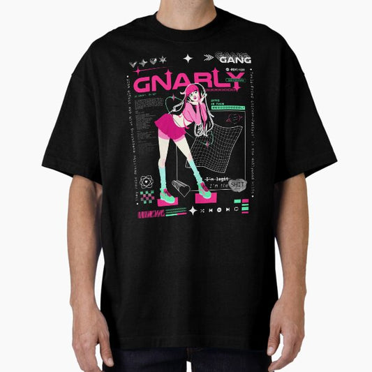 Gnarly - Katseye Oversized T-Shirt for Sale by SkyBlueswan