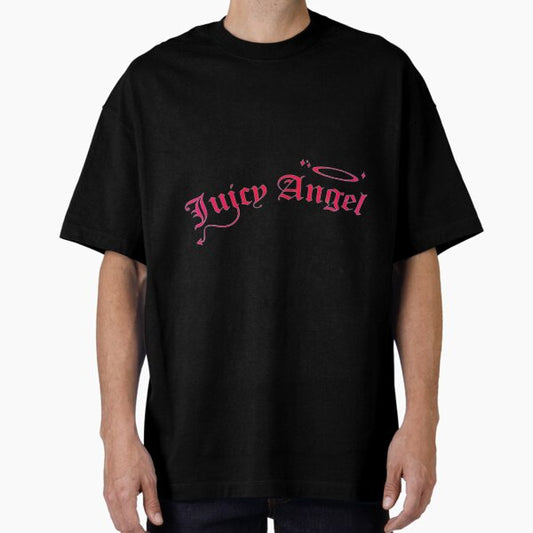 juicy angel y2k text Oversized T-Shirt for Sale by lolihatemyself