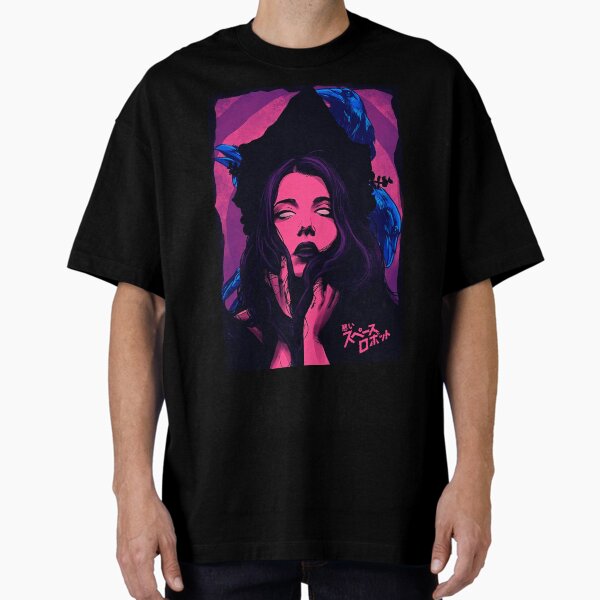 Goth Style Girl Vaporwave Urban Fashion Oversized T-Shirt by OWLvision33