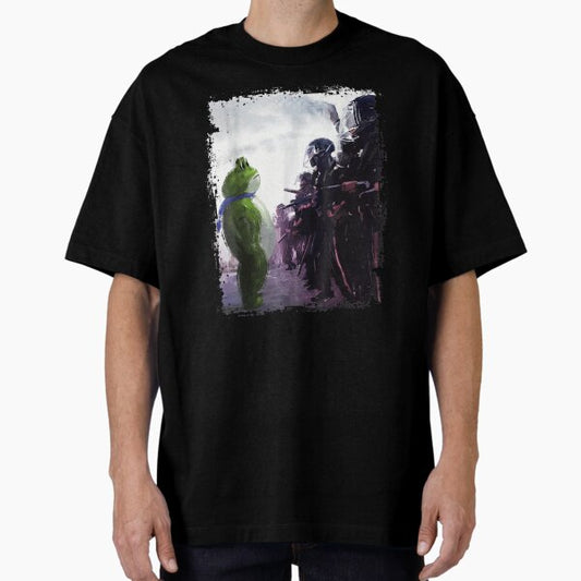 Portland Frog Protest Oversized T-Shirt for Sale by tarikusa02