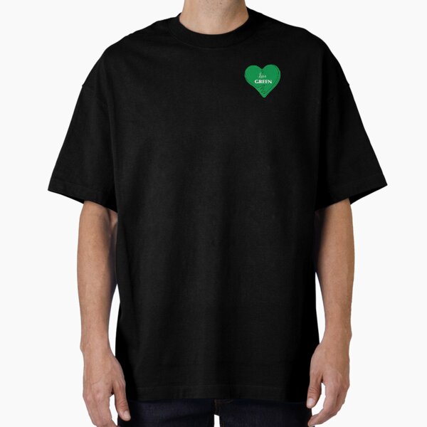 "Live green - Eco-Friendly design for sustainable lifestyle" Oversized T-Shirt for Sale by DrunkenTailor
