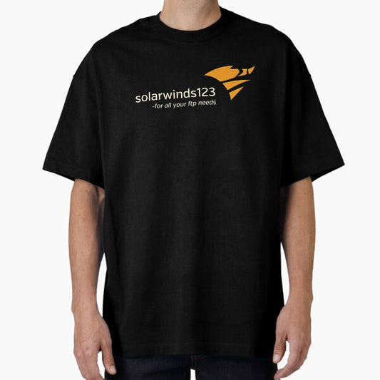 Solarwinds123 - For All Your FTP Needs Oversized T-Shirt for Sale by HappySchnapper