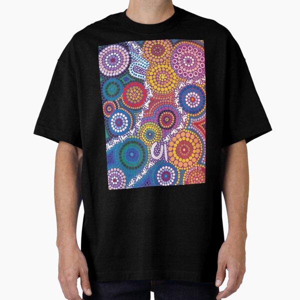 Looking for Love in the Dreamtime Oversized T-Shirt for Sale by MickAndoDesigns