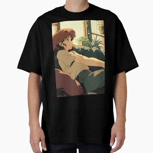 "Lofi Girl Relaxation" Oversized T-Shirt for Sale by bapupa
