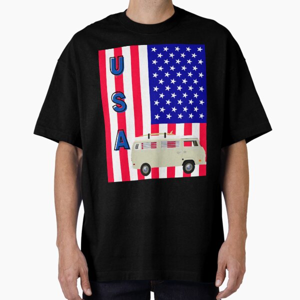 "driver from USA" Oversized T-Shirt for Sale by Bart-Designs