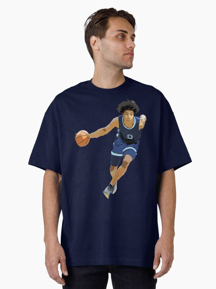 Jaylen Wells Oversized T-shirt | Trendy Graphic Tee | Casual Unisex T-shirt