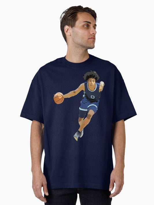 Jaylen Wells Oversized T-shirt | Trendy Graphic Tee | Casual Unisex T-shirt