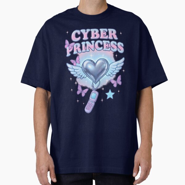 Cyber Princess Oversized T-Shirt for Sale by rossouw
