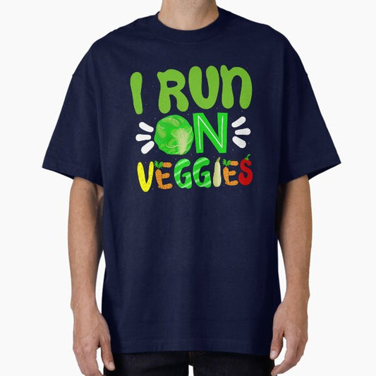 "Vibrant Vegan Vibes: Embrace a Colorful Plant-Based Lifestyle" Oversized T-Shirt for Sale by Silvermedal