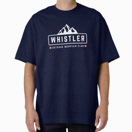Whistler Outdoors Oversized T-Shirt for Sale by ForzaDesigns
