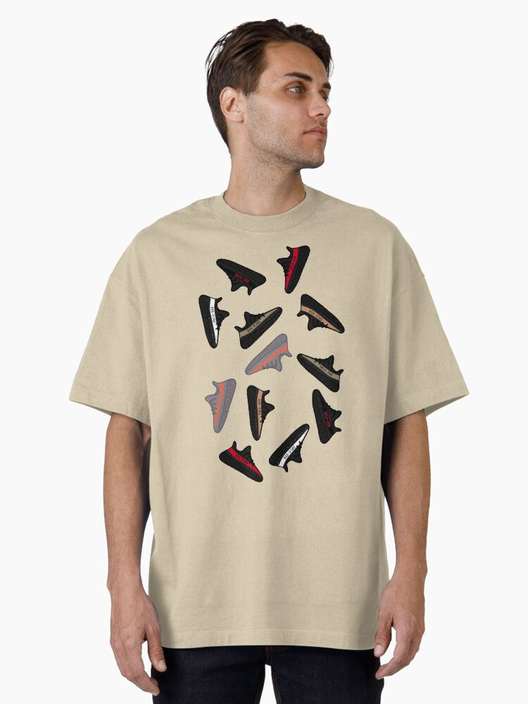 Yeezy 350 v2 Oversized T-Shirt T-Shirt | Premium Graphic | Top Pick For Fans
