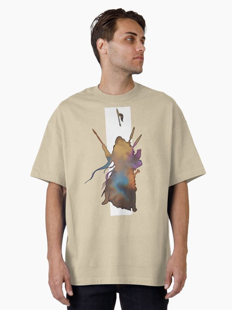 Frosthaven Gloomhaven Banner Spear Class Oversized T-shirt | Trendy Graphic Tee | Casual Unisex T-shirt