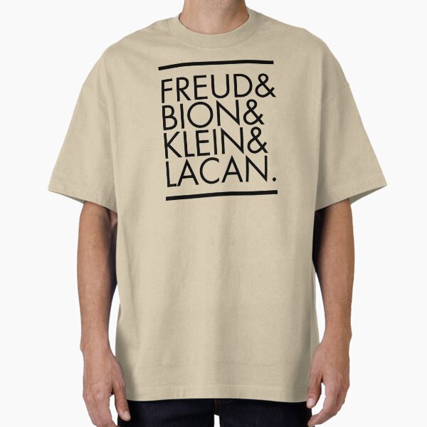 Freud and Bion and Klein and Lacan Oversized T-Shirt for Sale by didijuca