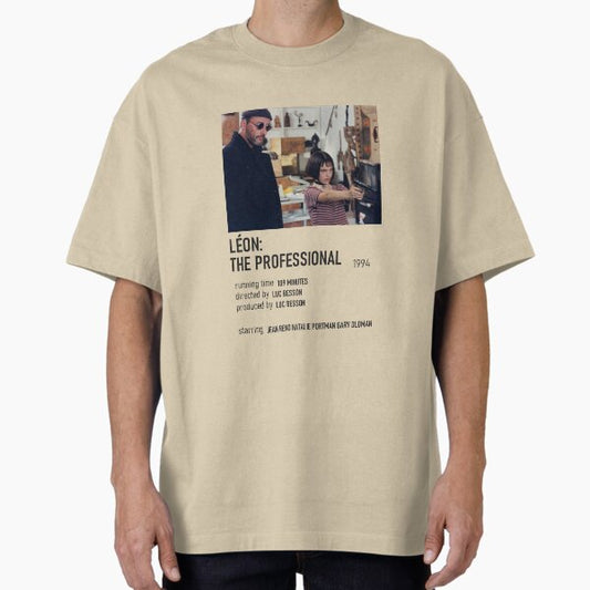 Leon: The Professional Alternative Poster Oversized T-Shirt for Sale by cinmarques