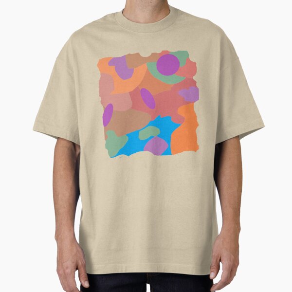 soft colors, contemporary art Oversized T-Shirt by voicivoila