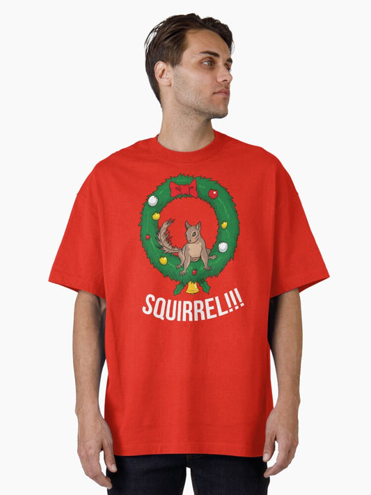 Squirrel Oversized TShirt T-Shirt | Seasonal Must-Have | Top Pick For Gifting