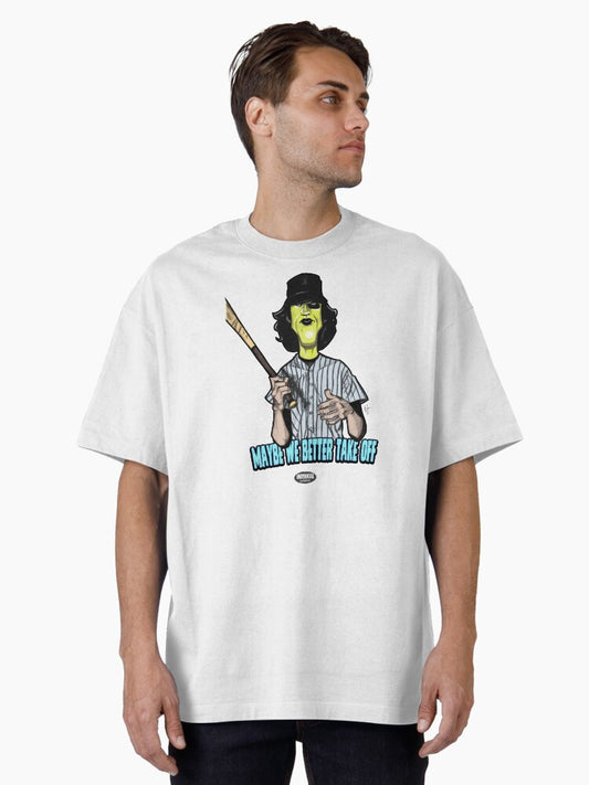Baseball Fury Oversized T-shirt | Trendy Graphic Tee | Casual Unisex T-shirt
