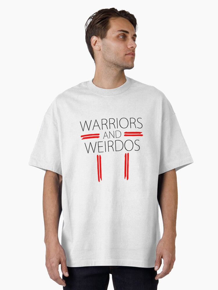 Warriors And Weirdos Oversized T-shirt | Premium Basketball Jersey | Fan Edition Apparel