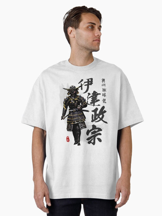 Date Masamune Oversized T-shirt | Trendy Graphic Tee | Casual Unisex T-shirt