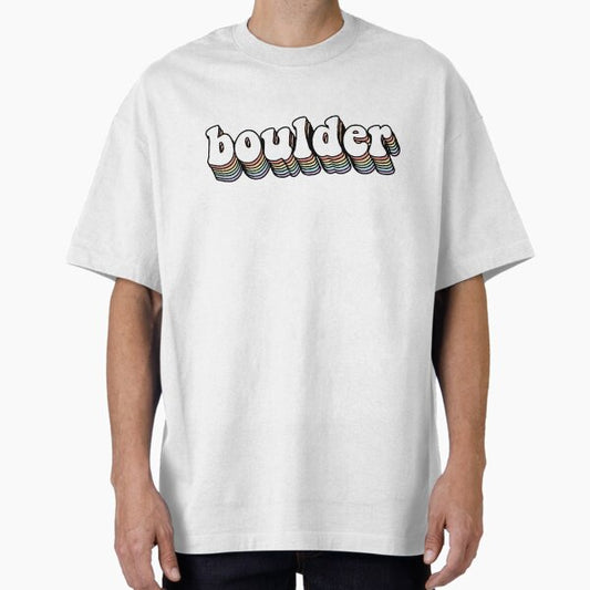 Boulder Hippy Oversized T-Shirt for Sale by caicaiblakeley