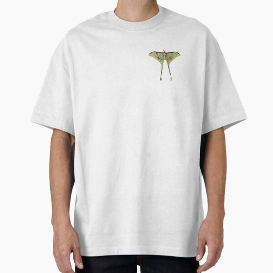 argemme (luna moth) Oversized T-Shirt for Sale by cottagefrog