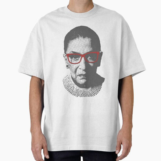 Ruth Bader Ginsburg RBG Oversized T-Shirt for Sale by awonacott