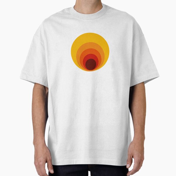 Bauhaus Circles Art Print - Bold Geometric Minimalism for Modern Spaces Oversized T-Shirt for Sale by timegraf