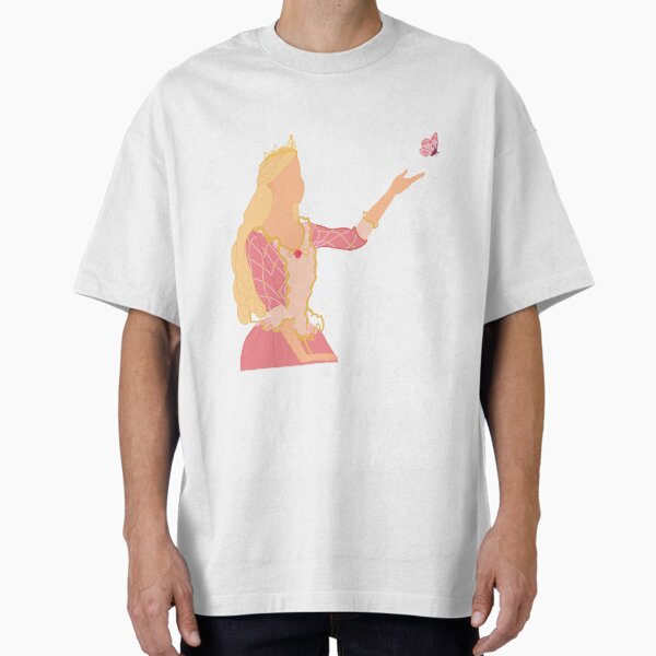 Anneliese from princess and the pauper with butterfly Oversized T-Shirt for Sale by Liluna